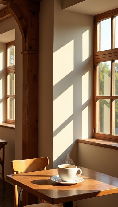 Free Sunlit Cafe Shadows Image - Cafe, Terrace, Awning | Download at ...