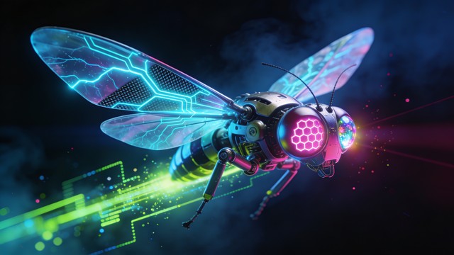 Free Cyberpunk Robotic Fly Image - Robotic, Cyberpunk, Fly | Download ...