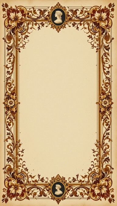 Free Victorian Golden Border Image - Victorian, Vintage, Manuscript ...