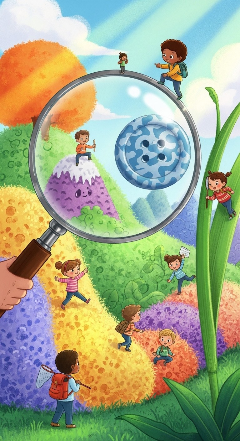 Free Tiny Curious Explorers Image - Children, Exploration, Magnifying ...