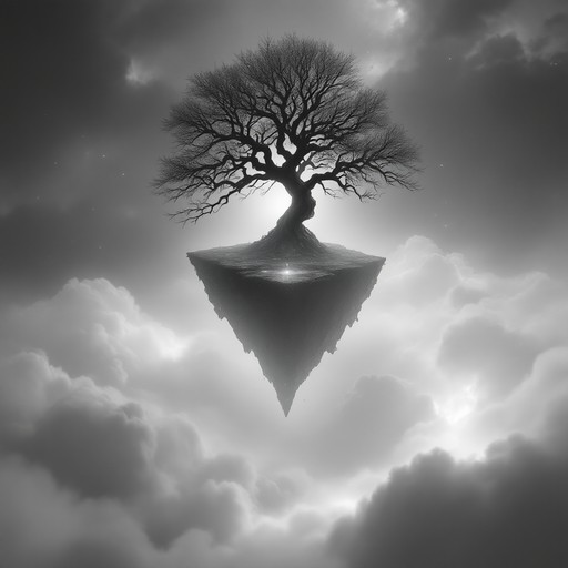 Floaitng Tree Free Floating Tree Island Image - Island, Tree, Silhouette | Download ...