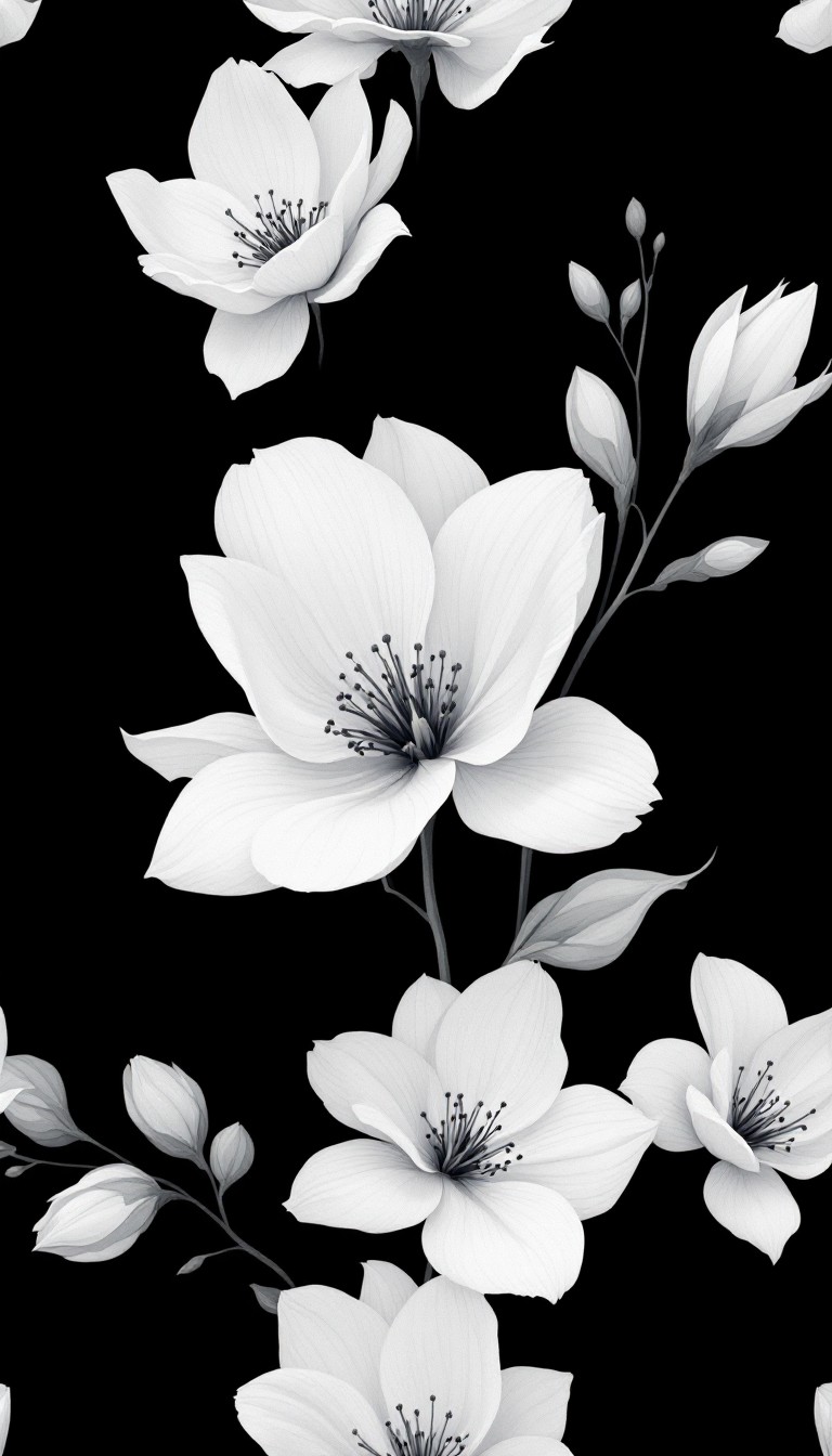 Download Elegant Floral Pattern Image - Floral, Minimal, Botanical ...