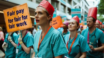 Free Nurses Demand Justice Image - Protest, Nurse, Healthcare ...