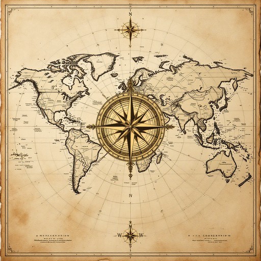 Free Vintage World Connectivity Image - Vintage, Antique, Map ...