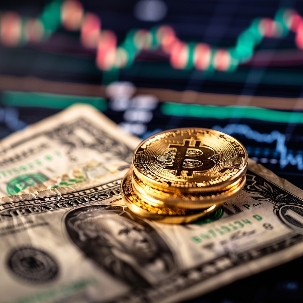 Free Bitcoin on Dollars Image - Bitcoin, Cryptocurrency, Dollar | Download  at StockCake