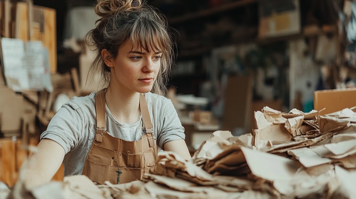 Free Sorting through paper Image - Woman, Sorting, Workshop | Download ...