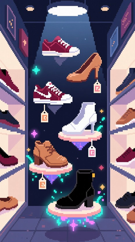 Free Magical Shoe Boutique Image - Pixelart, Shoes, Boutique | Download ...