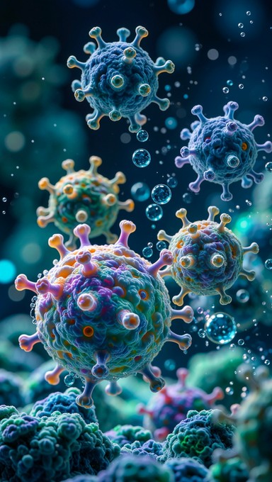 Free Microscopic Viral Beauty Image - Virus, Microscopic, Pathogen ...