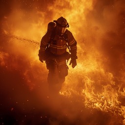 Free Firefighter in Action Image - Firefighter, Fire, Blaze | Download ...
