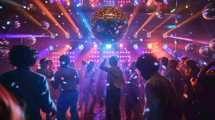 Generic Dancing Party Free Vibrant Dance Party Image - Party, Dance, Lights | Download at ...