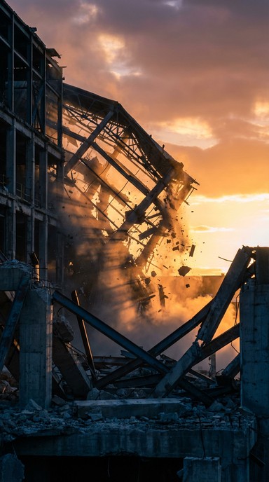 Free Destruction Brings Renewal Image - Demolition, Collapse, Building ...