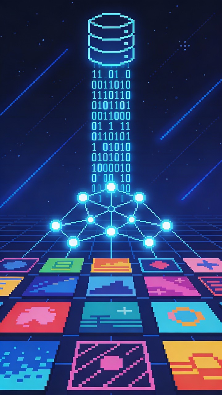 Free Binary Code Cascade Image - Binary, Database, Pixel | Download at ...