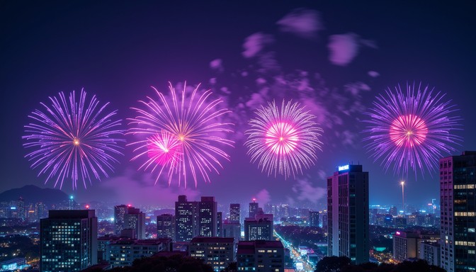 Free Neon City Symphony Image | Download at StockCake