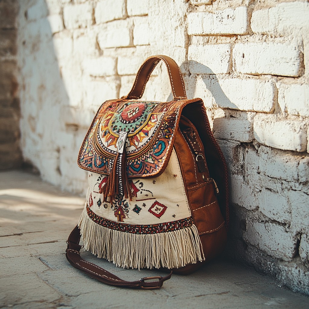 bohemian-style-backpack-  display picture 3