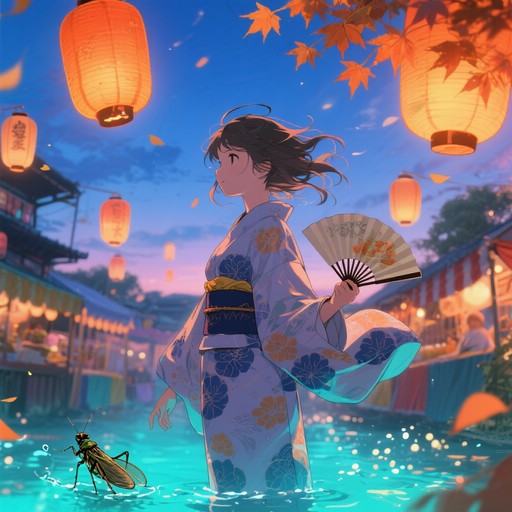 Free Summer Festival Magic Image - Anime, Yukata, Fireworks | Download ...