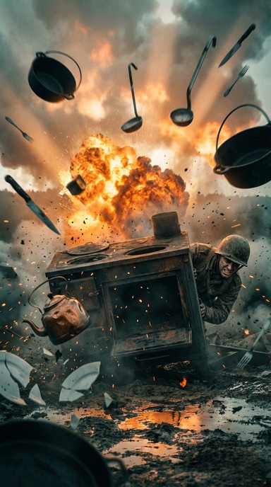 Free Kitchen Explosion Chaos Image - Explosion, Battlefield, Kitchen ...