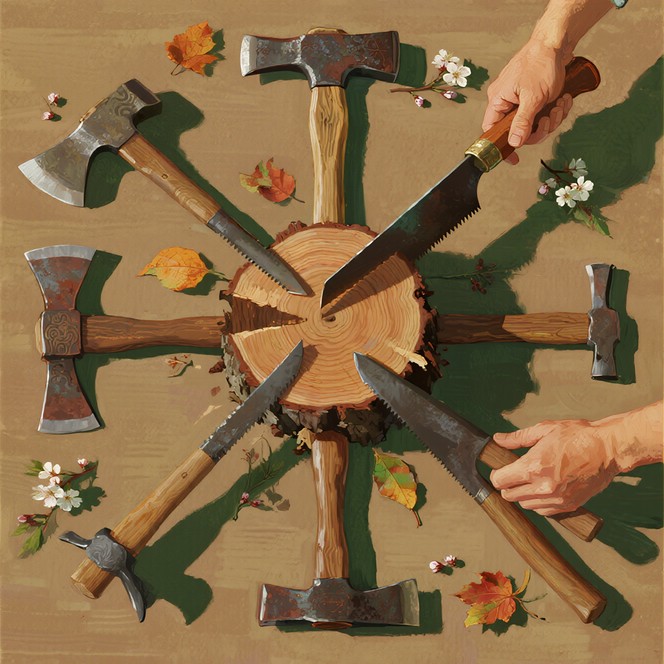 Free Traditional Woodcutting Tools Image - Woodcutting, Axes, Saws ...