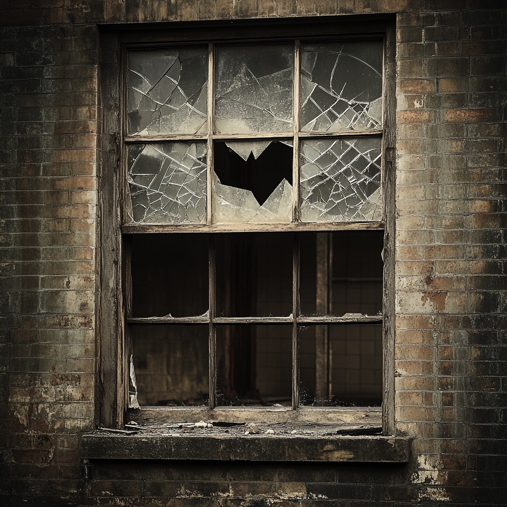 Download Gloomy Window View Image - Gloomy, Window, Abandoned | StockCake