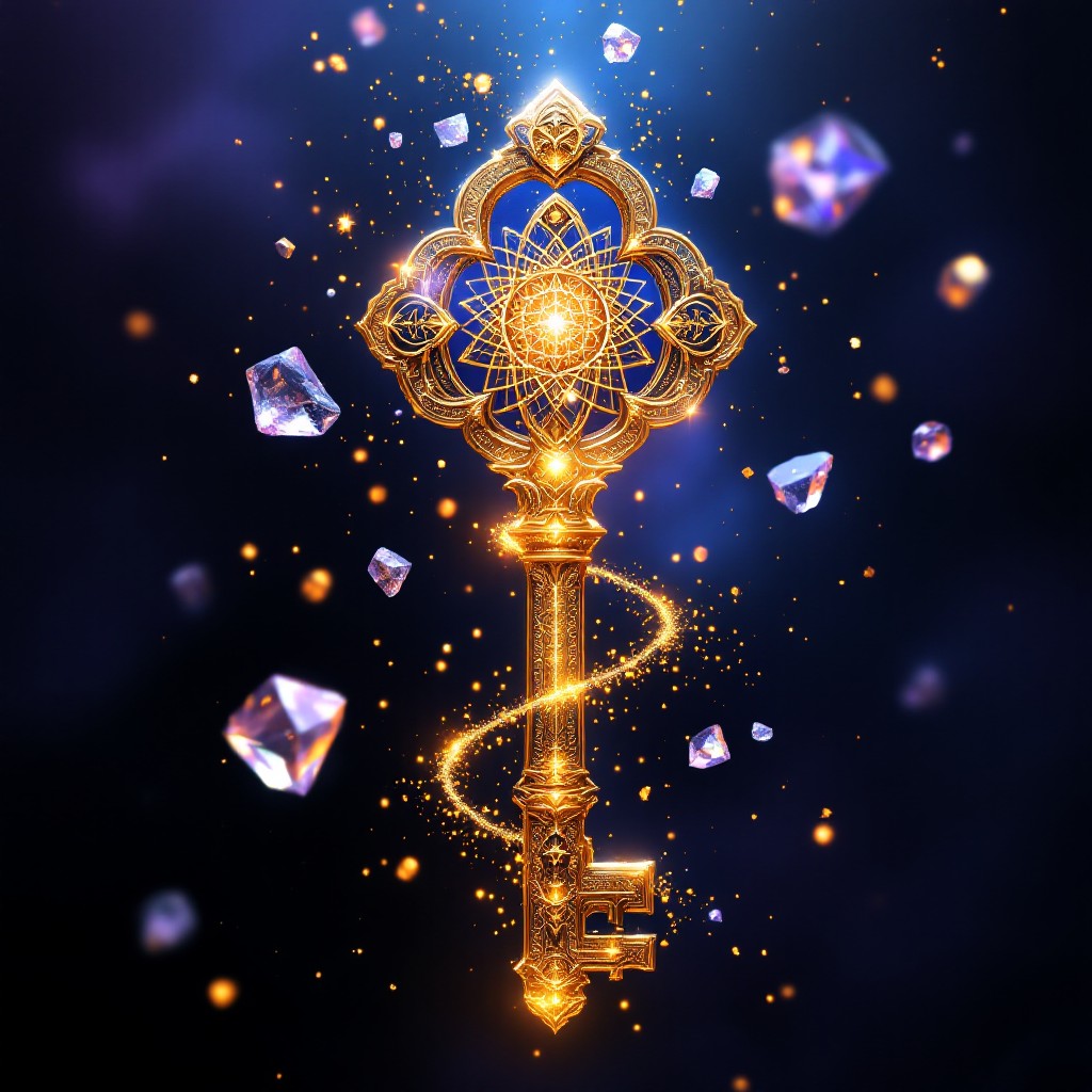 Free Mystical Golden Key Image - Key, Golden, Mystical | Download at ...