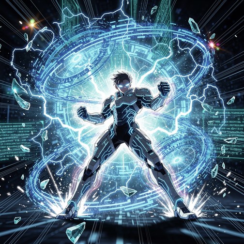 Free Digital Power Unleashed Image - Warrior, Cyber, Digital | Download ...