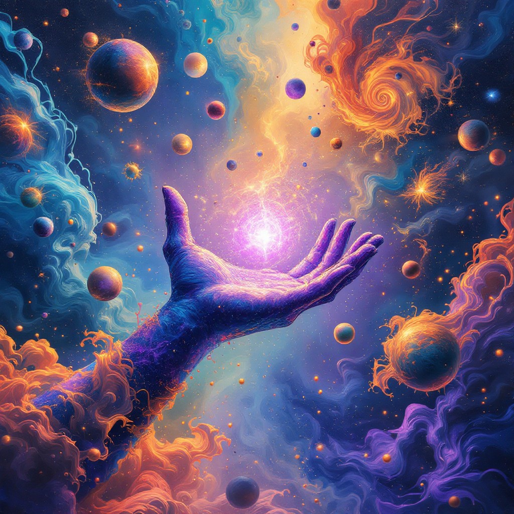 Free Purple Hand Magic Image - Surreal, Cosmic, Fantasy | Download at ...