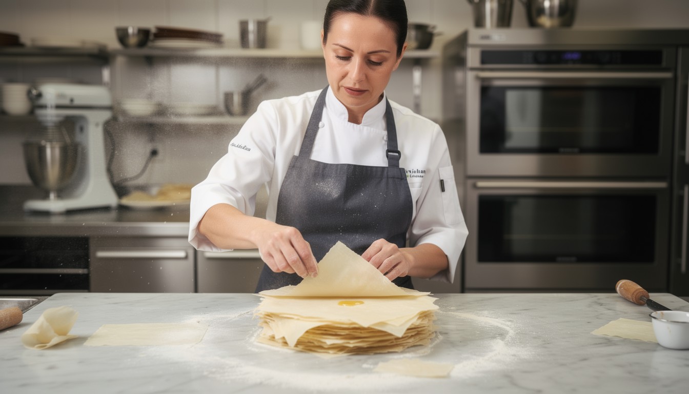 Free Mastering Phyllo Layers Image - Chef, Pastry, Baking | Download at ...