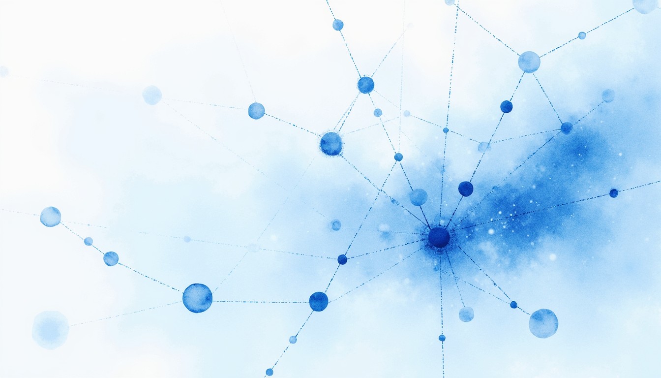 Free Blue Connection Web Image - Watercolor, Blue, Network | Download ...