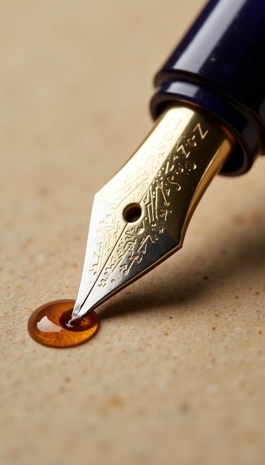 Free Pen Meets Paper Image - Writing, Pen, Nib | Download at StockCake