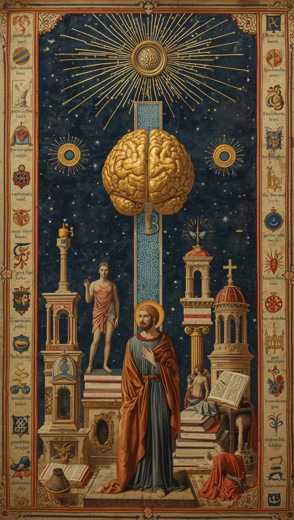 Renaissance Intellect Free Illuminated Brain Anatomy Image - Brain, Anatomy, Renaissance ...