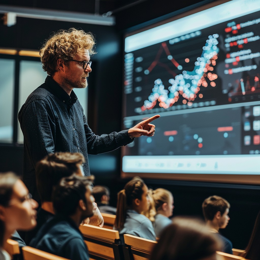 Free Lecture in Progress Image - Education, Professor, Students ...