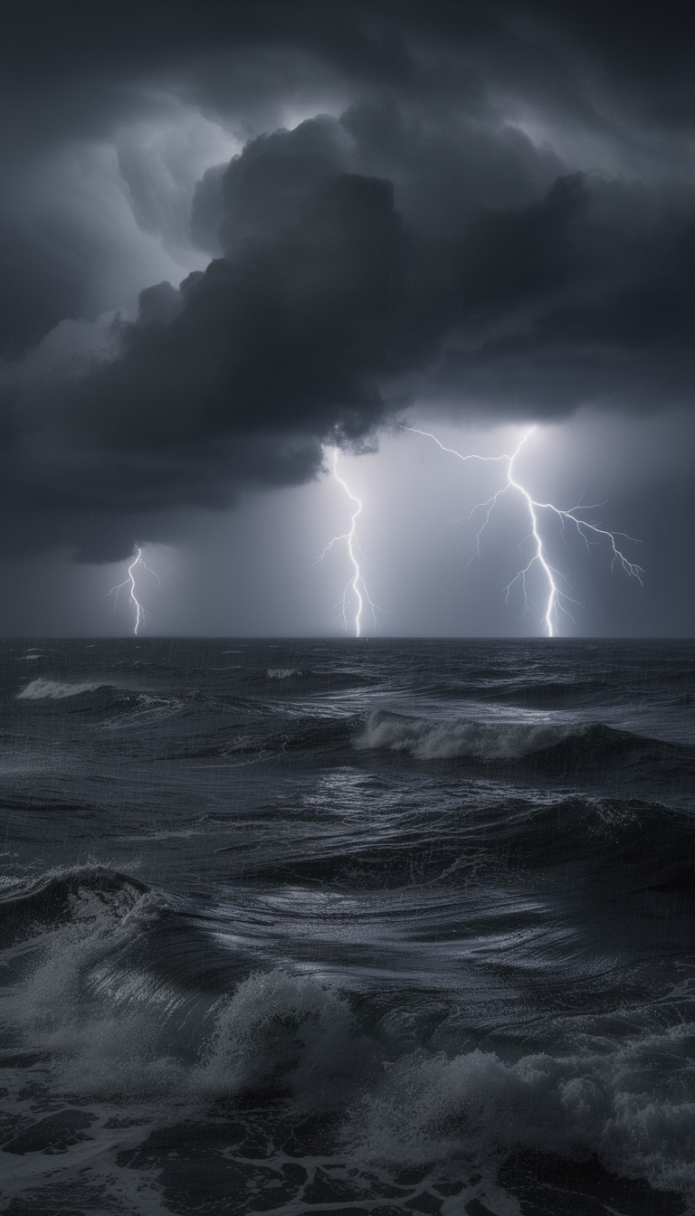 Free Lightning Strikes Ocean Image - Lightning, Storm, Ocean | Download ...
