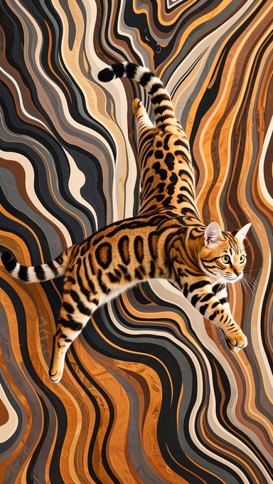 Patterns Feline Free Feline Motion Pattern Photo - Abstract, Pattern, Cat | Download at ...