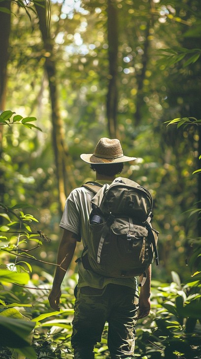 Free Jungle hiking adventure Image | Download at StockCake