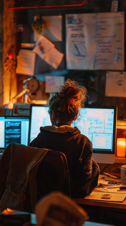 Working Tonight Free Late Night Working Image - Workspace, Computer, Late | Download at ...