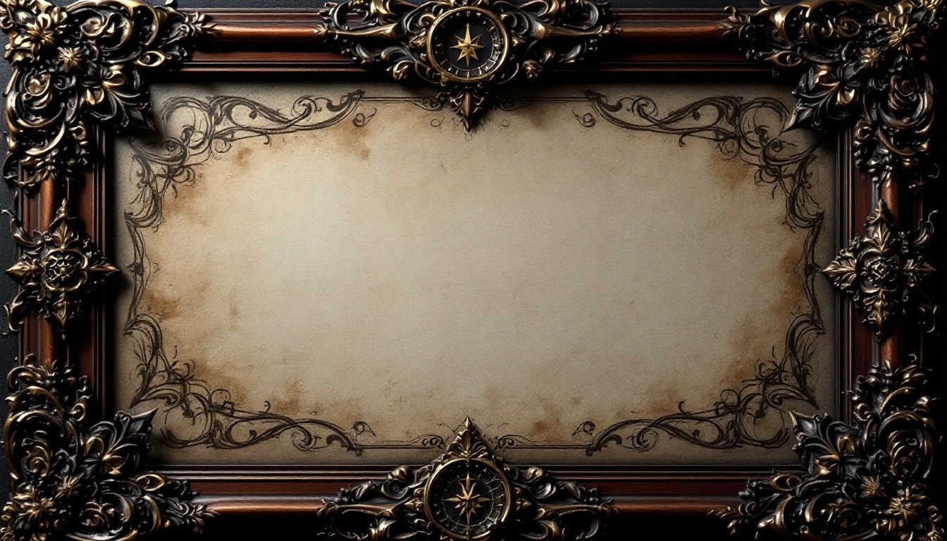 Free Mysterious Gothic Frame Image - Gothic, Victorian, Medieval ...