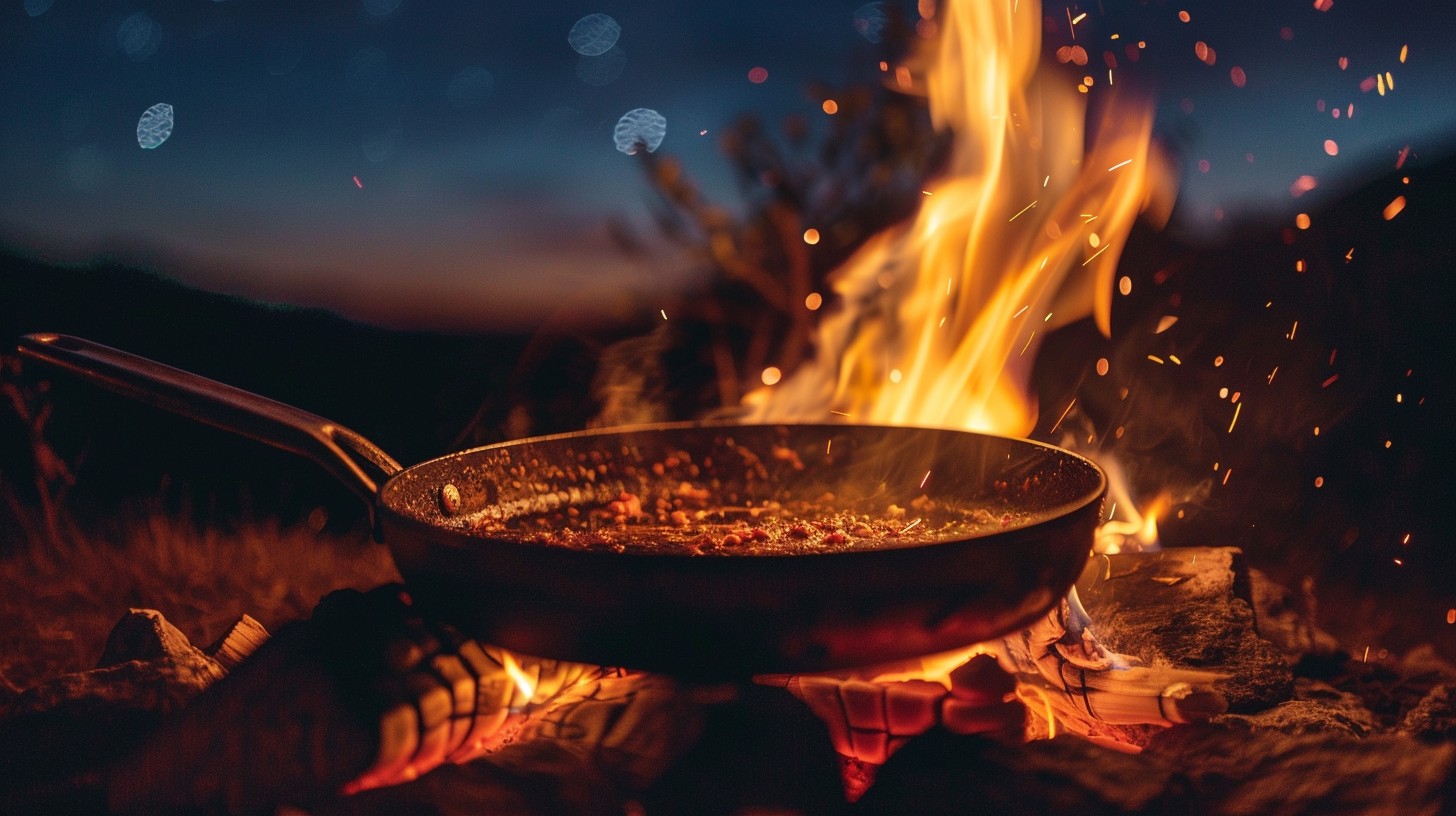 Free Camping Cooking Fire Image - Camping, Cooking, Fire | Download at ...