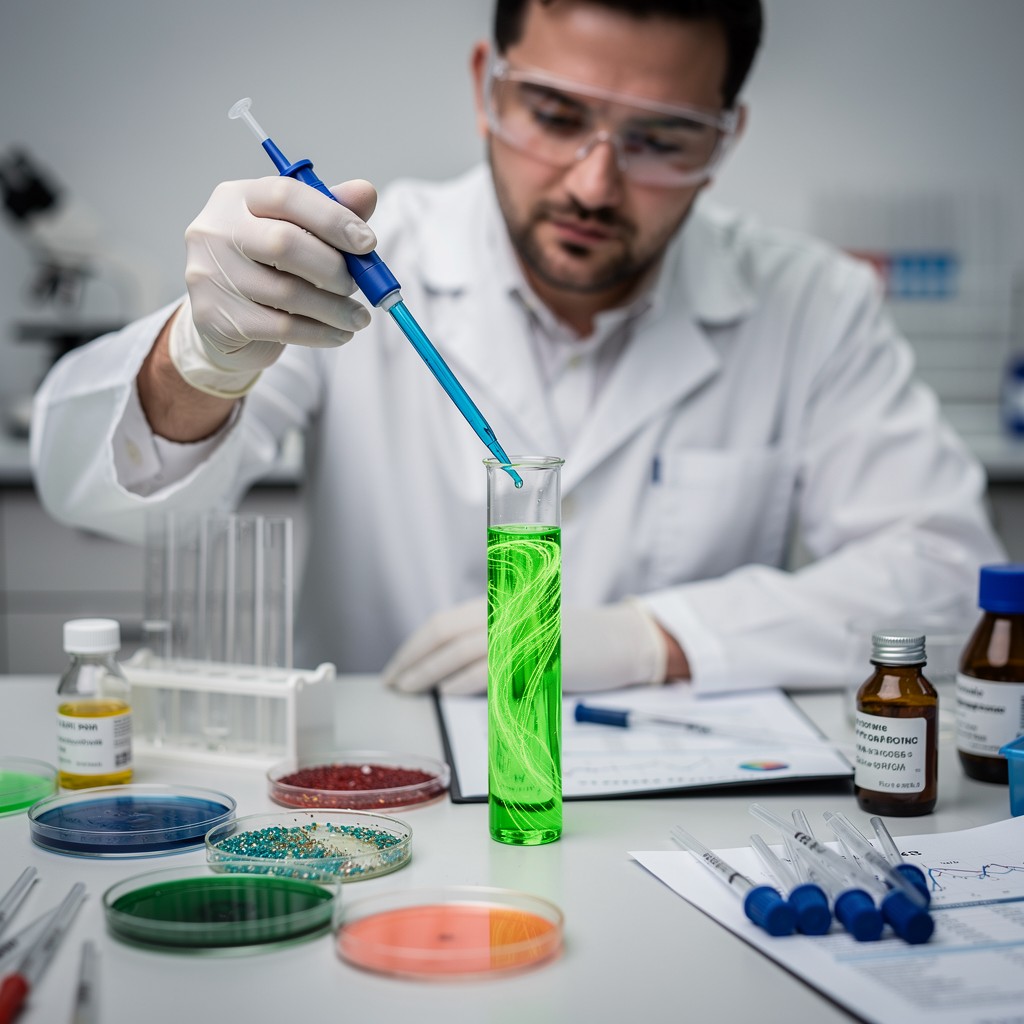 Free Mixing Chemical Solutions Image - Scientist, Laboratory, Research ...