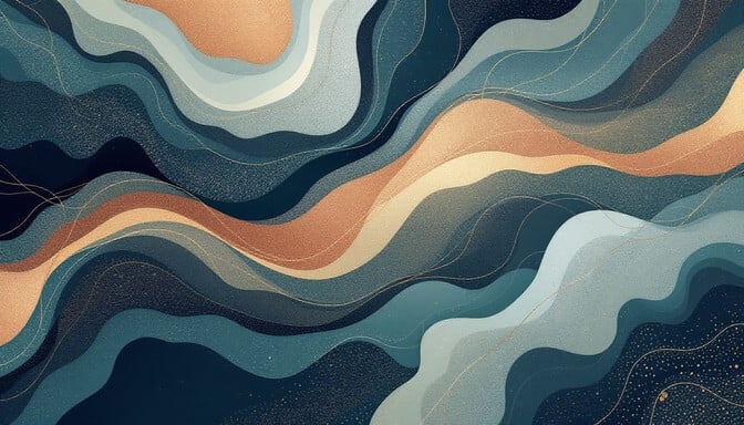 Free Flowing Copper Waves Image | Download at StockCake