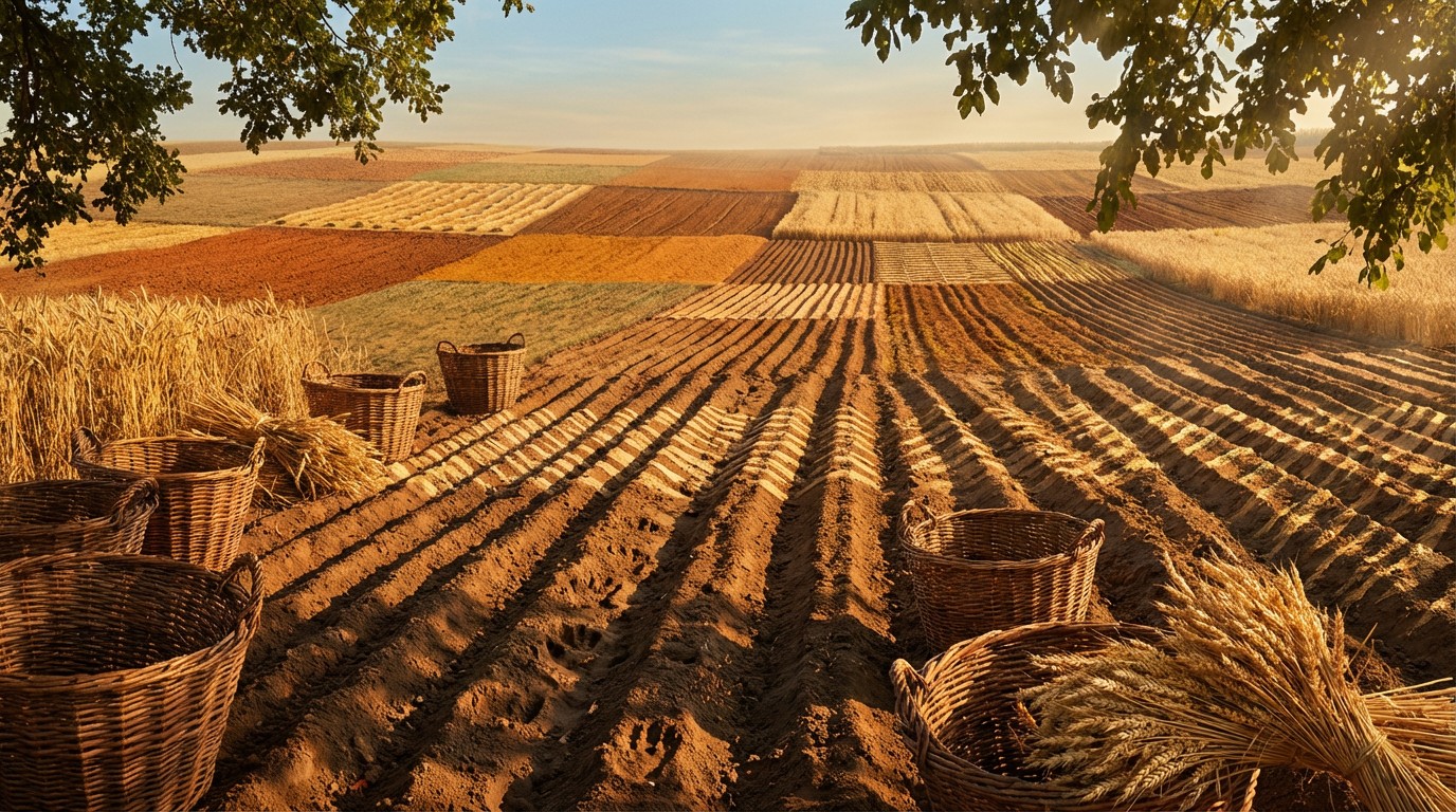 Harvisting Field Free Harvest Field Impressions Image - Agriculture, Farming, Harvest ...