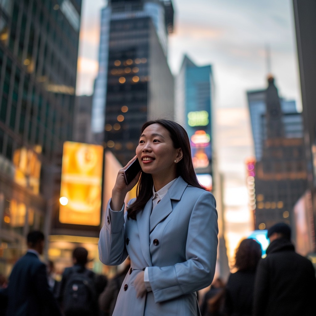 Free City Business Call Image - Woman, City, Evening | Download at ...