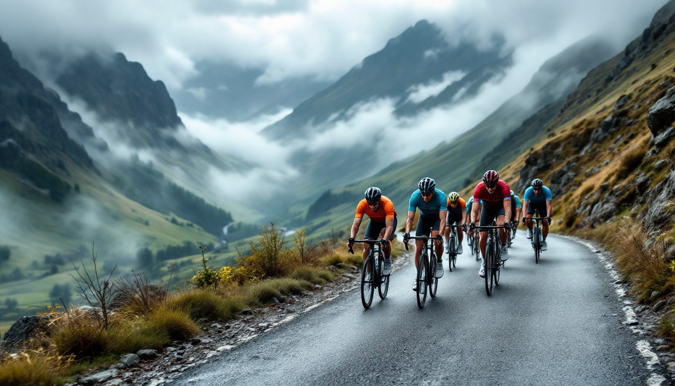 Free Epic Mountain Ride Photo - Cycling, Mountains, Mist | Download at ...