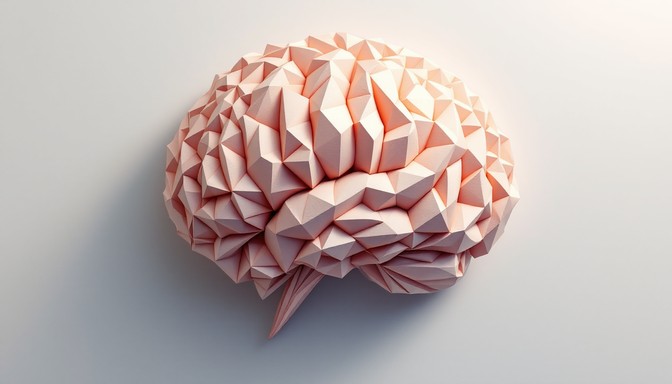 Free Folded Brain Art Image - Origami, Brain, Paper | Download at StockCake