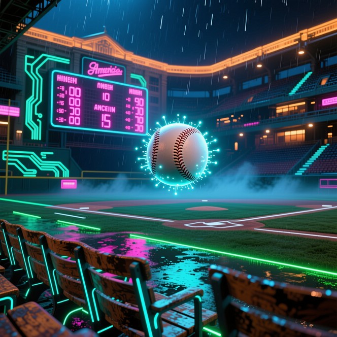 Pitcher Neon Free Neon Baseball Future Image - Baseball, Stadium, Cyberpunk ...
