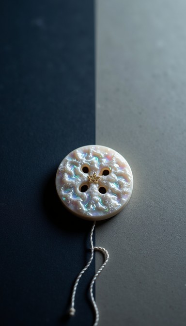 Free Threaded pearl button Image - Button, Pearl, Thread | Download at ...