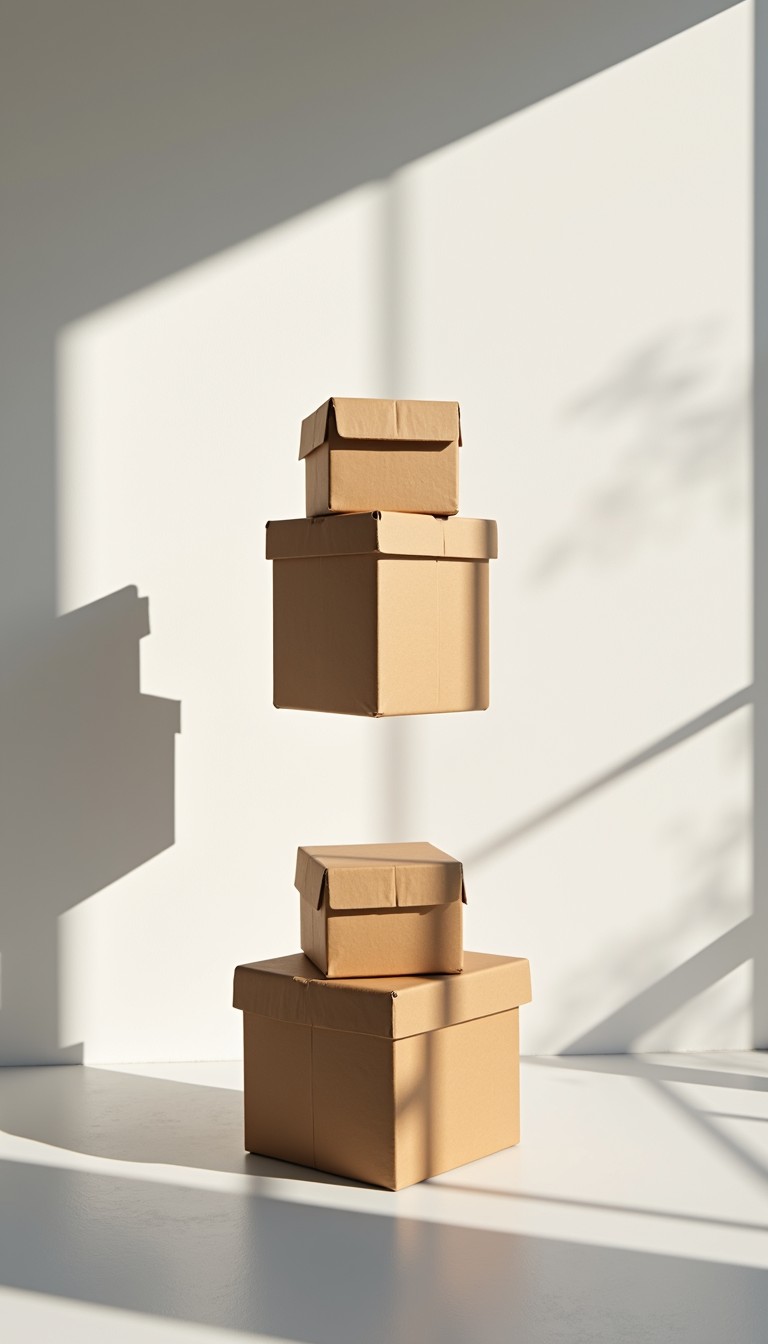 Box Image Free Levitating Kraft Boxes Image - Boxes, Cardboard, Floating ...