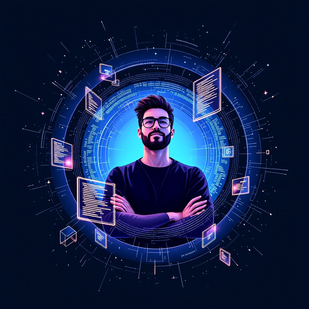 Free Digital Innovation Portrait Image - Developer, Coding, Technology ...