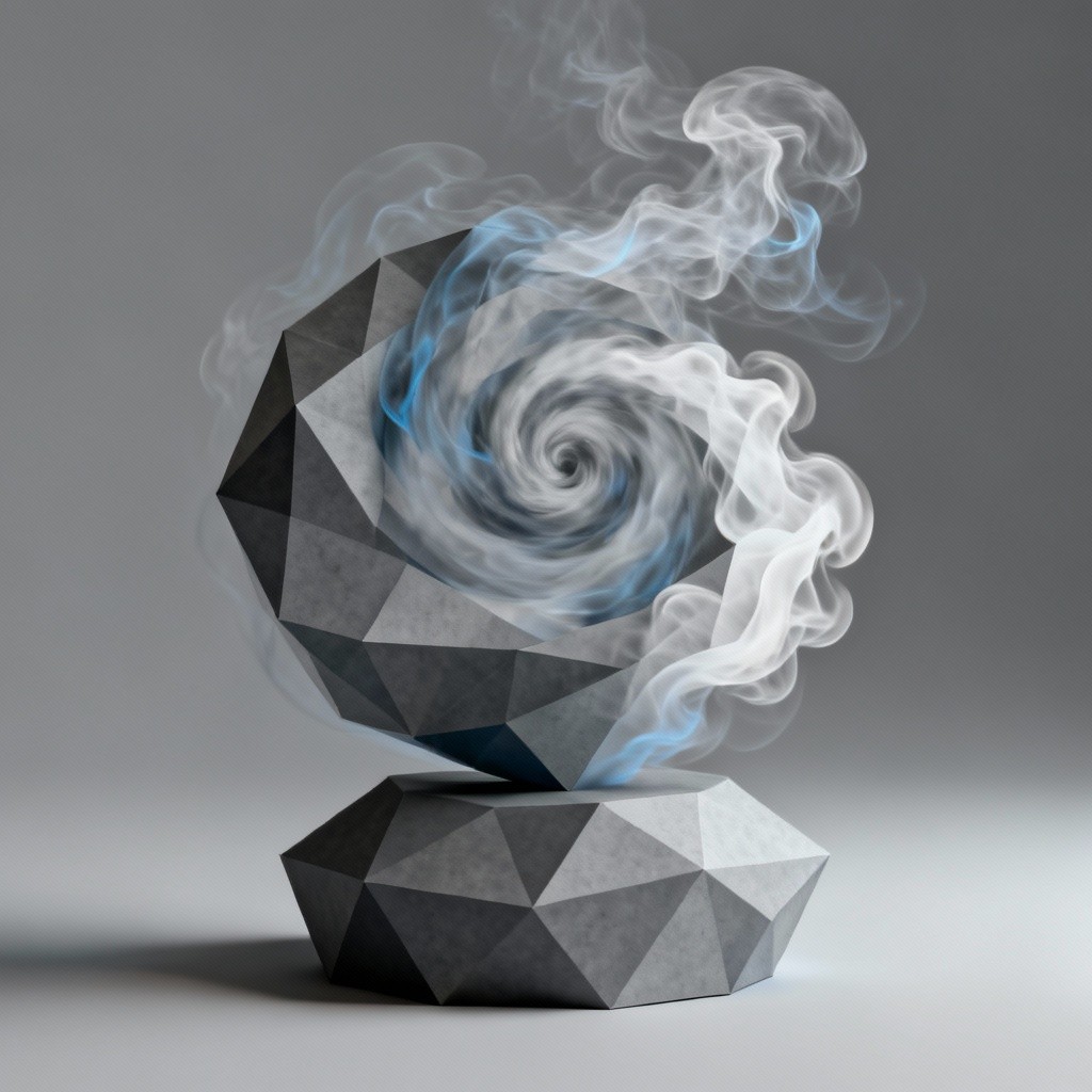 Free Geometric Smoke Transformation Image - 3d, Geometric, Smoke ...
