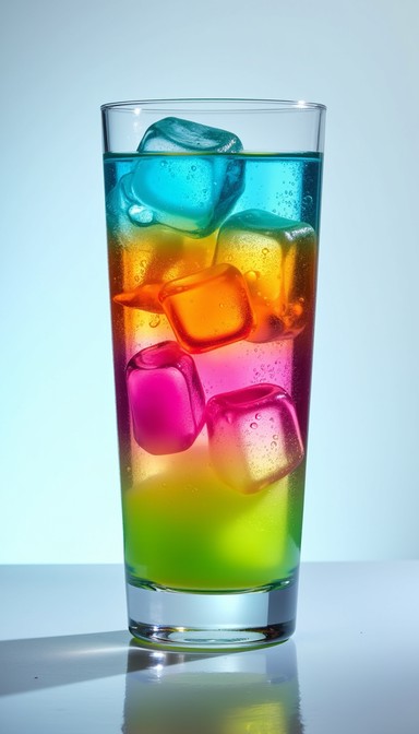 Free Rainbow Cocktail Layers Image - Rainbow, Layered, Gradient ...