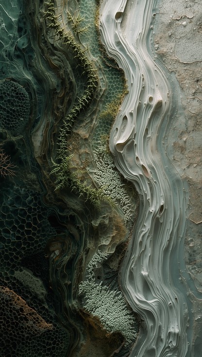 Free Radiant Biophilic Pattern Image - Green, Biophilic, Fractal ...