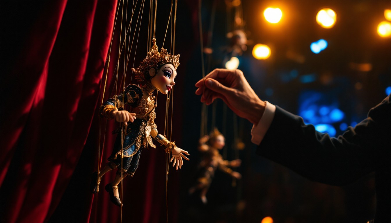 Free Puppet Master Performs Photo - Puppet, Marionette, Theater ...